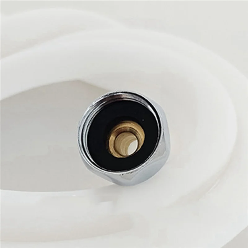 A08F-гибкий силиконовый душевой шланг длиной 1,5 м с регулируемым углом, доступен в хромированном, матовом, белом и золотом. 
A08F-гибкий силиконовый душевой шланг длиной 1,5 м с регулируемым углом, доступен в хромированном, матовом, белом и золотом.