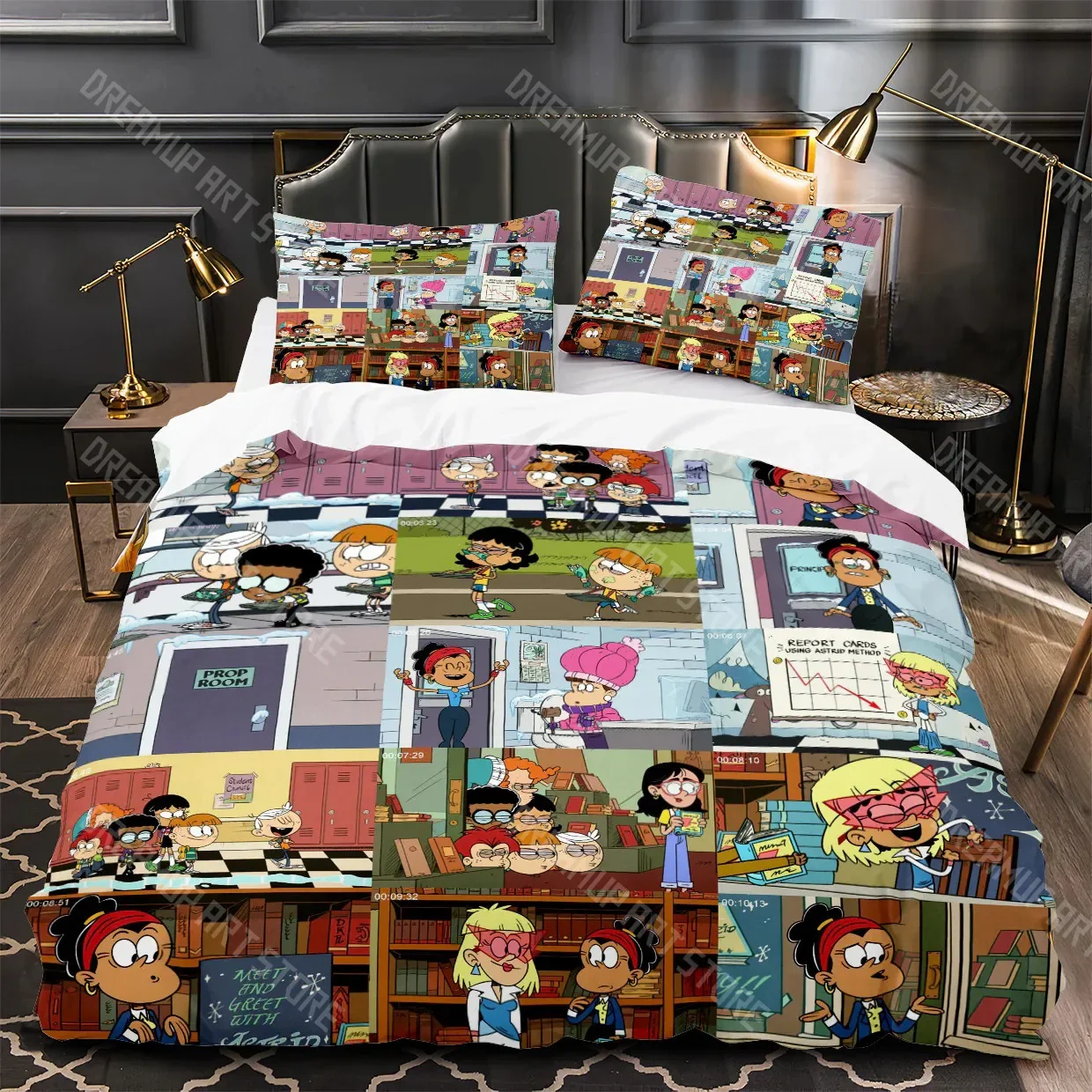 Cartoon L-Loud House 3D Printed Duvet Case Pillowcase Bedding Set Twin Full Queen King Size for Bedroom Decor
Cartoon L-Loud House 3D Printed Duvet Case Pillowcase Bedding Set Twin Full Queen King Size for Bedroom Decor