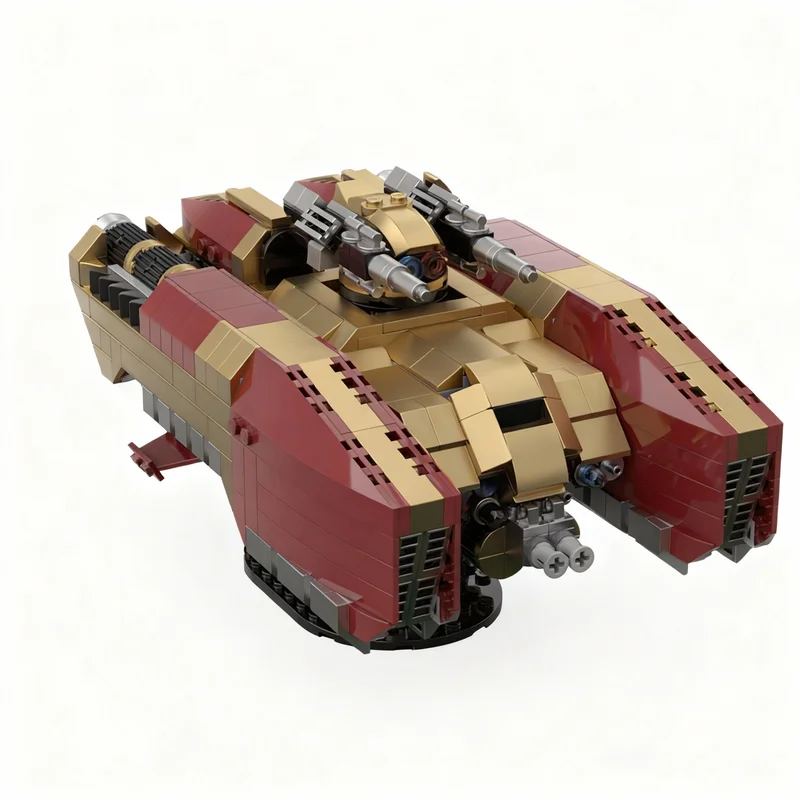 817PCS MOC City Champions Super Car Adeptus Custodes Coronus Grav Carrier Model Technology DIY Assembly Building Blocks Gift Set
817PCS MOC City Champions Super Car Adeptus Custodes Coronus Grav Carrier Model Technology DIY Assembly Building Blocks Gift Set