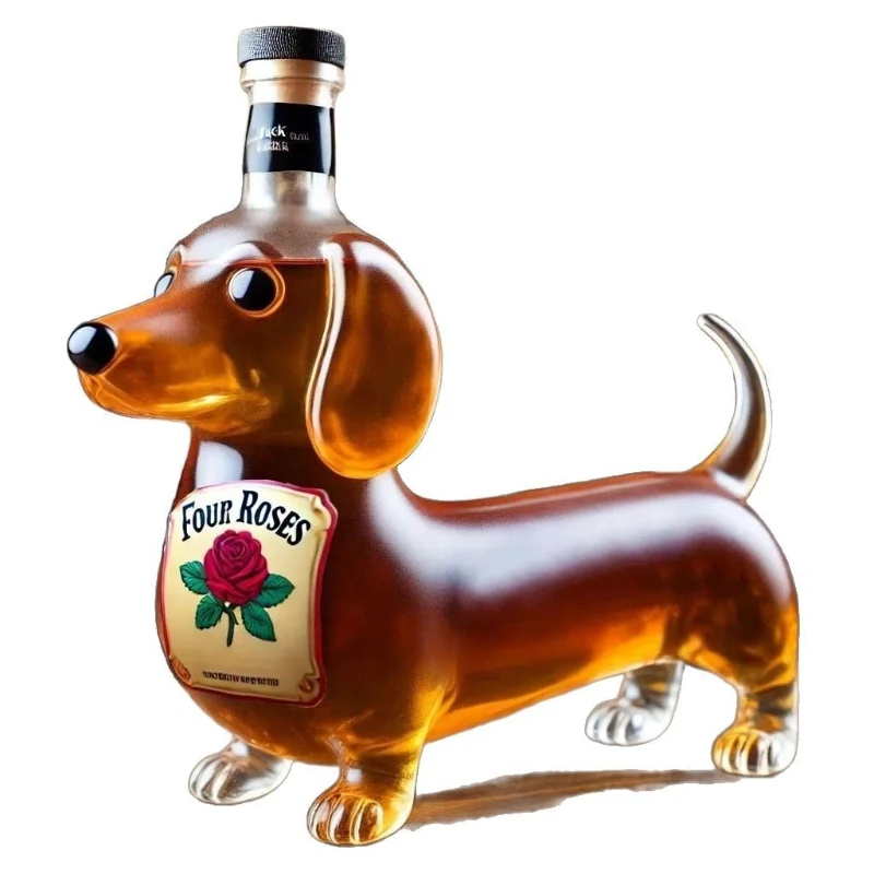 High borosilicate glass sausage dog whiskey bottle, glass sealed brewing jar, household brewing bottle
High borosilicate glass sausage dog whiskey bottle, glass sealed brewing jar, household brewing bottle