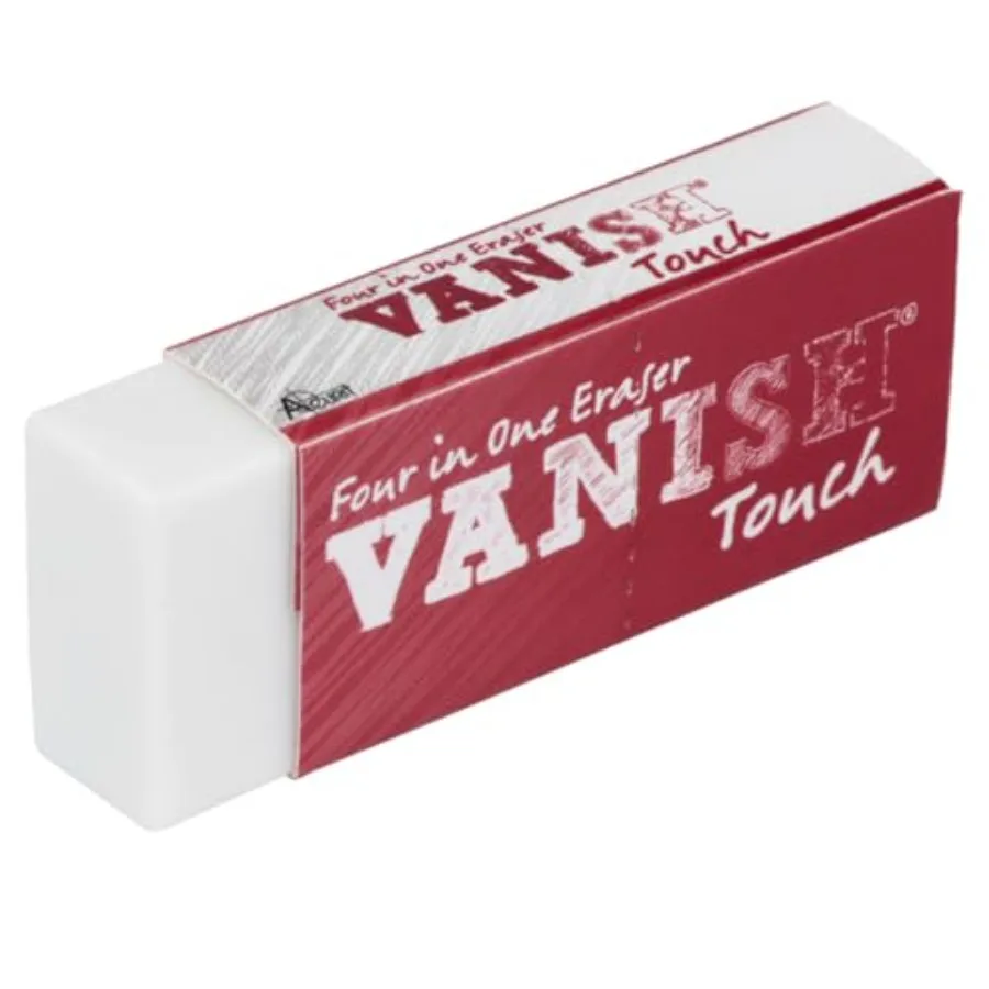Vanish Touch Artist Eraser, Latex-Free - Soft, Flexible Pencil Erasers, Sketching Supplies W/Protective Sleeve - Graphite, Char
Vanish Touch Artist Eraser, Latex-Free - Soft, Flexible Pencil Erasers, Sketching Supplies W/Protective Sleeve - Graphite, Char