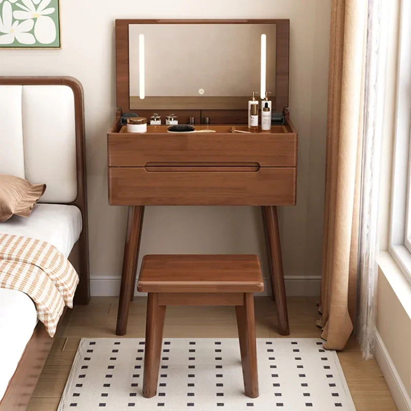 Aesthetic European Vanity Table Storage Foldable Luxury Adult Makeup Cabinet Salon Wooden Beauty Penteadeira Feminina Furniture
Aesthetic European Vanity Table Storage Foldable Luxury Adult Makeup Cabinet Salon Wooden Beauty Penteadeira Feminina Furniture