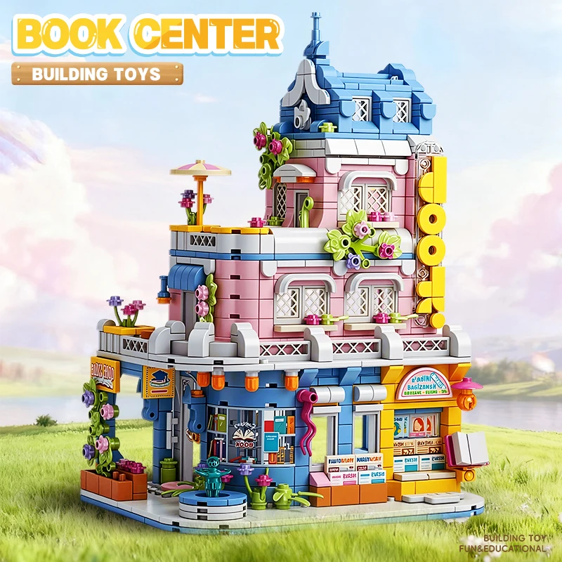 City Street View Series Clothing Store Building Blocks Mini Architecture Model Shop Toy Creative Gift for Kids Children
City Street View Series Clothing Store Building Blocks Mini Architecture Model Shop Toy Creative Gift for Kids Children
