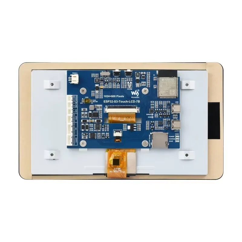 Waveshare ESP32-S3 7.0 Inch 1024x600 LCD Development Board ESP32 Display Touchscreen LVGL GUI for Arduino IDE ESP-IDF
Waveshare ESP32-S3 7.0 Inch 1024x600 LCD Development Board ESP32 Display Touchscreen LVGL GUI for Arduino IDE ESP-IDF