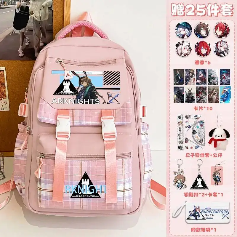 Anime Game Arknights Cos Nian Surtr Texas Amiya Etc. 2025 Unisex Large Capacity 45X30x14cm Portable Backpack Gift
Anime Game Arknights Cos Nian Surtr Texas Amiya Etc. 2025 Unisex Large Capacity 45X30x14cm Portable Backpack Gift