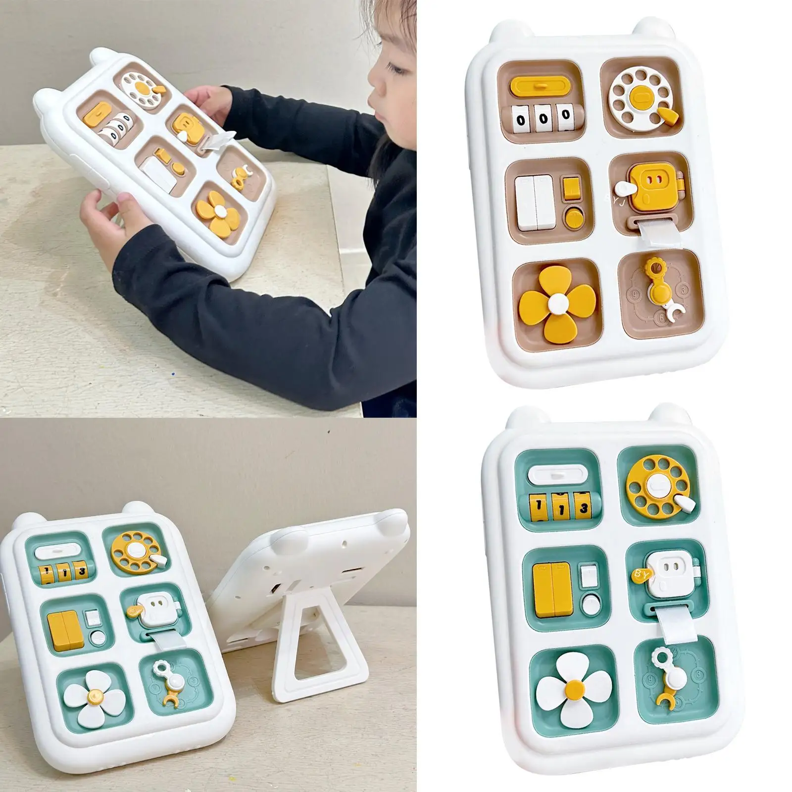 Busy Board Cognitive Growth Multifunctional Puzzle Game Educational Toy for Kids Children 1+ Year Old Toddlers Birthday Gift
Busy Board Cognitive Growth Multifunctional Puzzle Game Educational Toy for Kids Children 1+ Year Old Toddlers Birthday Gift
