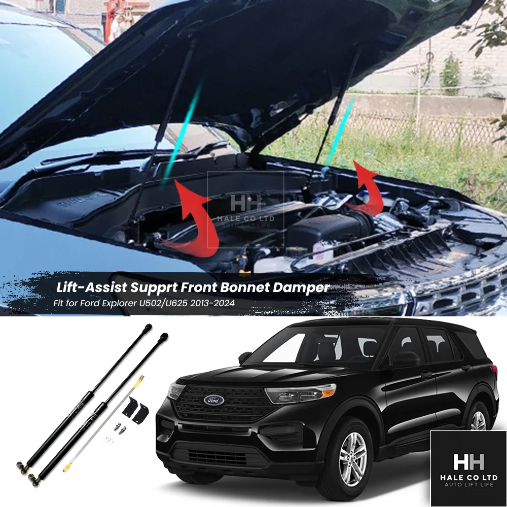 Assit Strut For Ford Explorer U502 U625 2013-2024 Front Engine Hood Damper Lift Support German Strech Bonnnet Spring Tuning
Assit Strut For Ford Explorer U502 U625 2013-2024 Front Engine Hood Damper Lift Support German Strech Bonnnet Spring Tuning