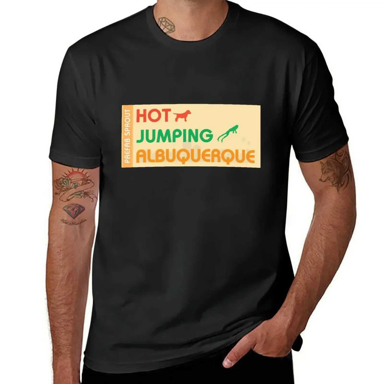 ALBUQUERQUE - HOT DOG, JUMPING FROG T-Shirt customs design your own plus size tops summer clothes mens t shirts top quality
ALBUQUERQUE - HOT DOG, JUMPING FROG T-Shirt customs design your own plus size tops summer clothes mens t shirts top quality