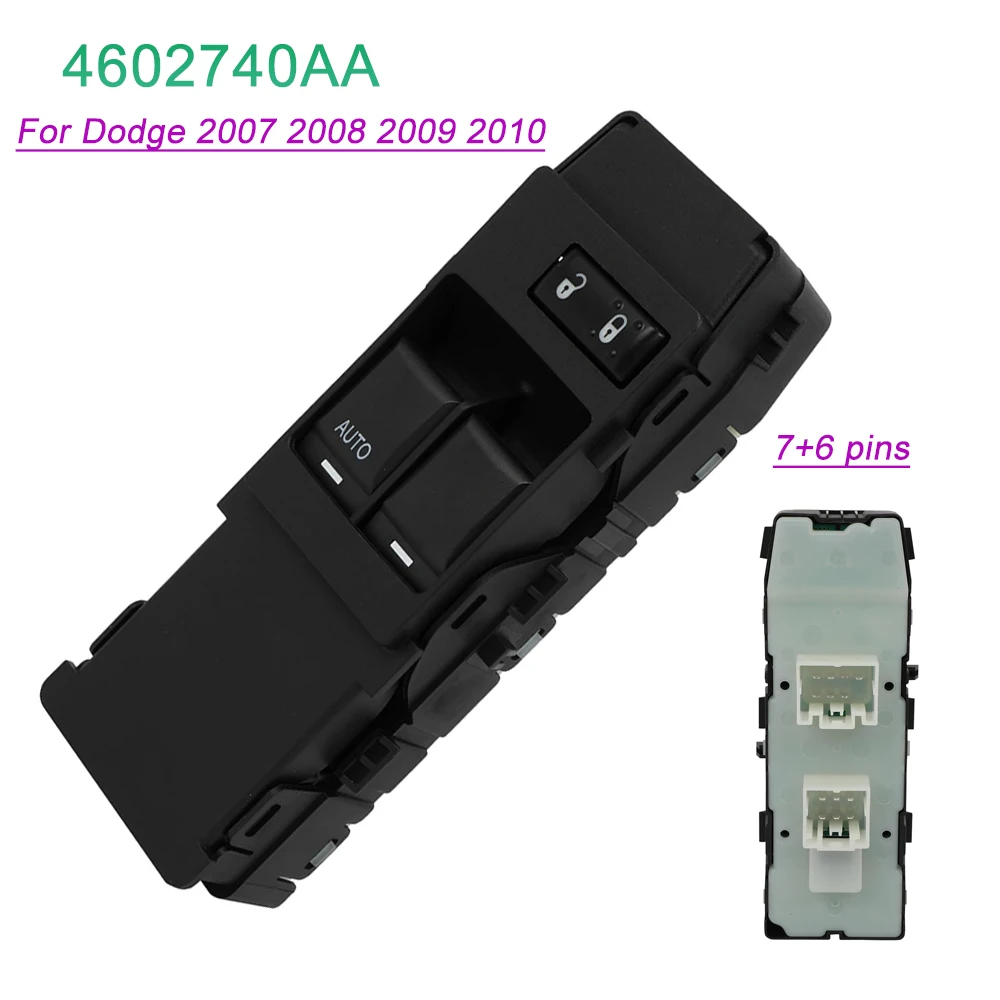 For Dodge 2007 2008 2009 2010 Electric Vehicle Window Glass Lifters Button Switch 4602740AA Car Parts
For Dodge 2007 2008 2009 2010 Electric Vehicle Window Glass Lifters Button Switch 4602740AA Car Parts