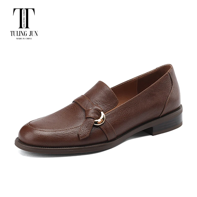 TULING JUN 2023 Spring Autumn Women's Shoes Low Heel Rounded Toe Simple Retro Daily Comfortable Loafers Pumps Shoes For Women L
TULING JUN 2023 Spring Autumn Women's Shoes Low Heel Rounded Toe Simple Retro Daily Comfortable Loafers Pumps Shoes For Women L