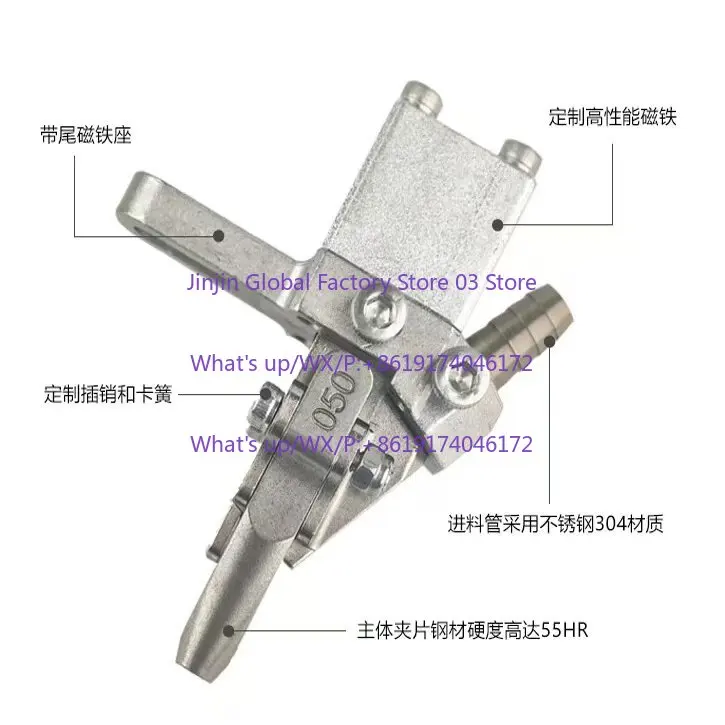 Handheld screw machine clamping nozzle Handheld push-pull clamping chuck screw clamping nozzle
Handheld screw machine clamping nozzle Handheld push-pull clamping chuck screw clamping nozzle