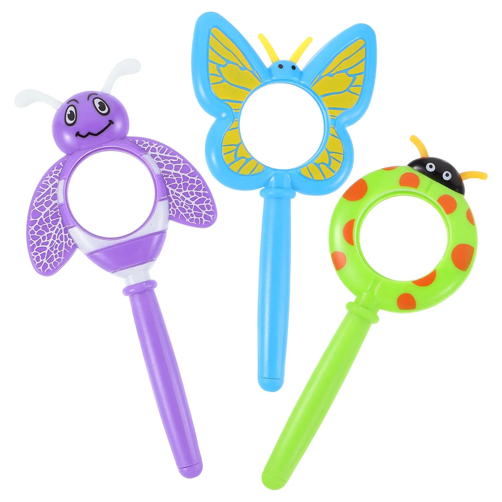 3Pcs Handheld Glass Kids Insect Observer Glass Plastic Toy High Definition For Children Biology Study
3Pcs Handheld Glass Kids Insect Observer Glass Plastic Toy High Definition For Children Biology Study