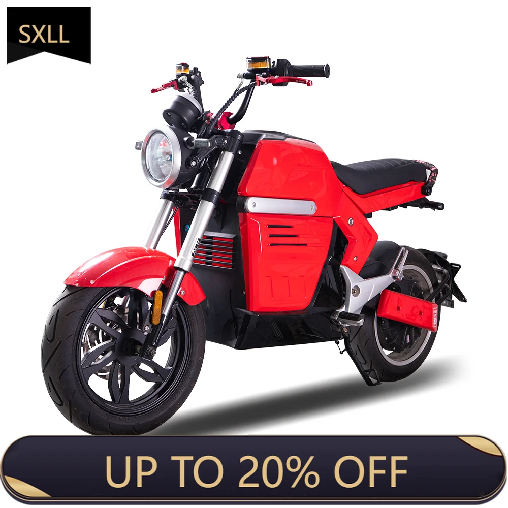 SXLL High quality 3000W fashion adult electric racing motorcycle 72V20AH battery included
SXLL High quality 3000W fashion adult electric racing motorcycle 72V20AH battery included