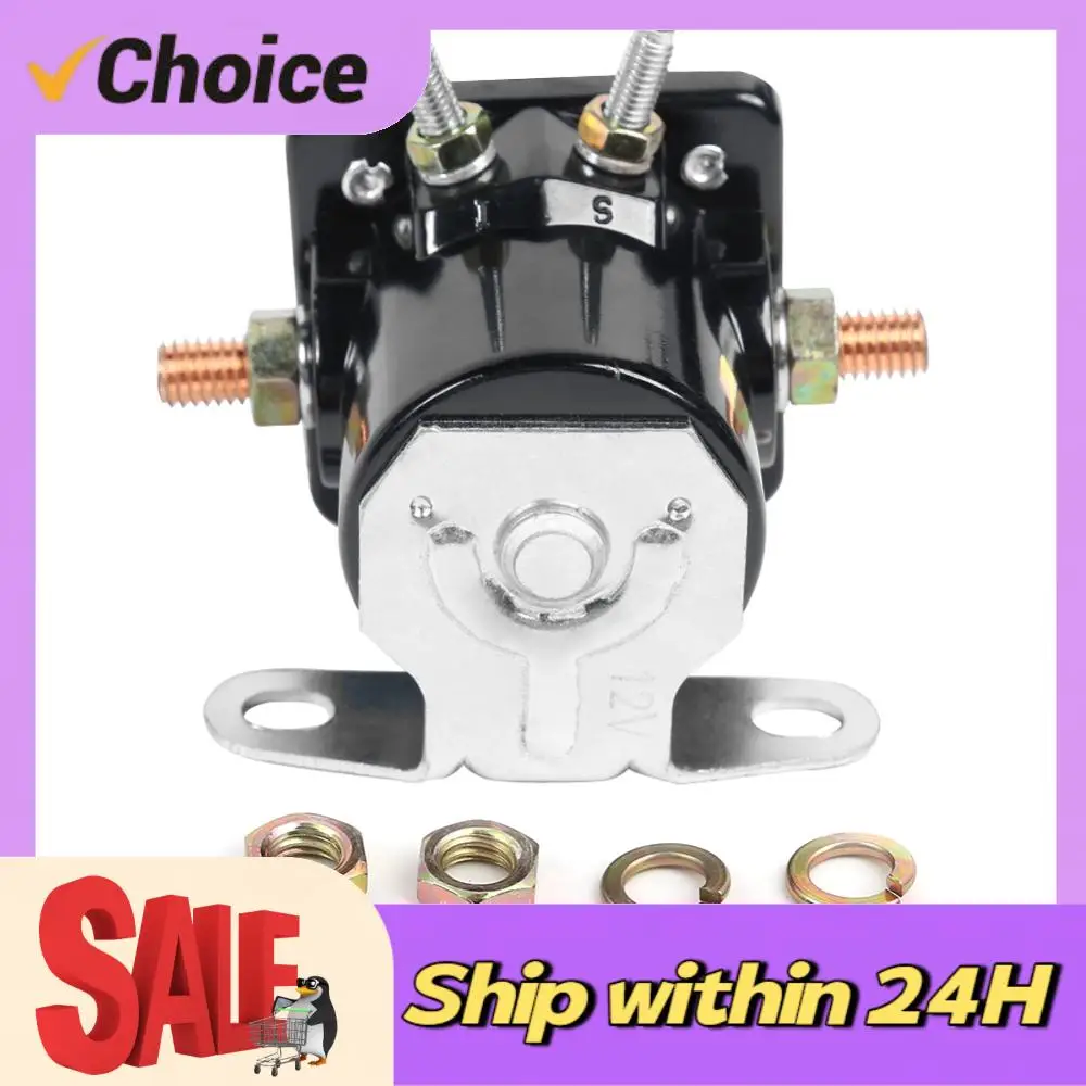 Universal Relay 12V DC Heavy Duty Car Truck Practical Often Open Type Motor Magnetic Switch Starter Solenoid SW-3 4 Terminals
Universal Relay 12V DC Heavy Duty Car Truck Practical Often Open Type Motor Magnetic Switch Starter Solenoid SW-3 4 Terminals