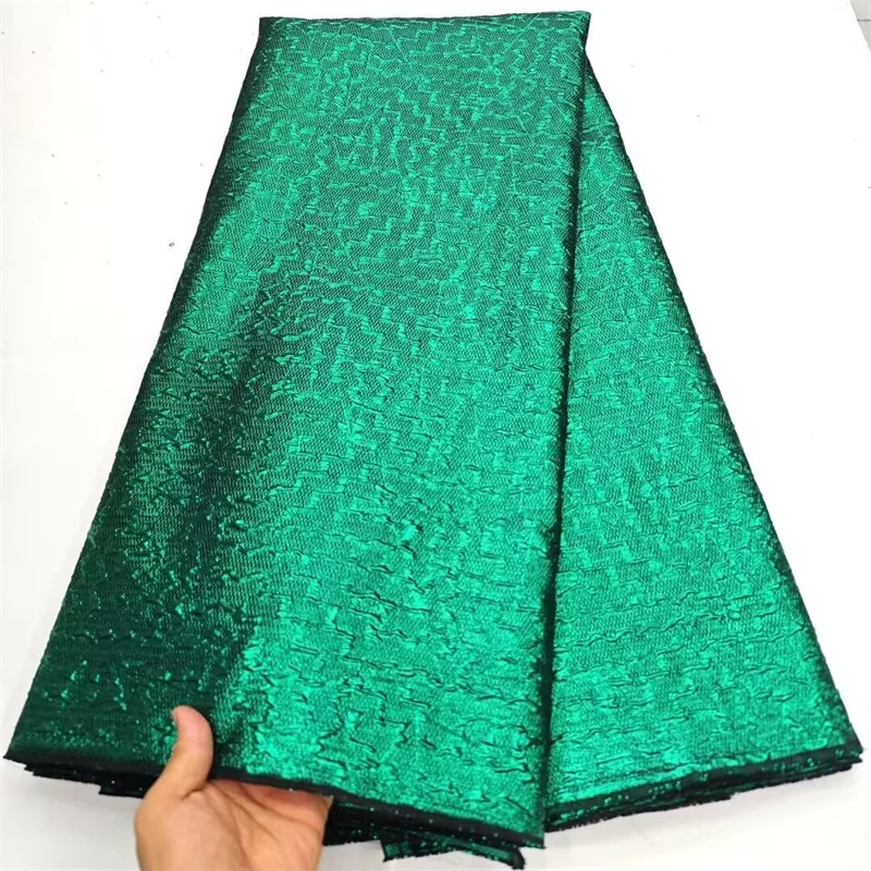 African Gilding Jacquard Lace Fabric High Quality 2025 Green Nigerian Brocade Fabric Organza Lace For Women Evening Party Dress
African Gilding Jacquard Lace Fabric High Quality 2025 Green Nigerian Brocade Fabric Organza Lace For Women Evening Party Dress