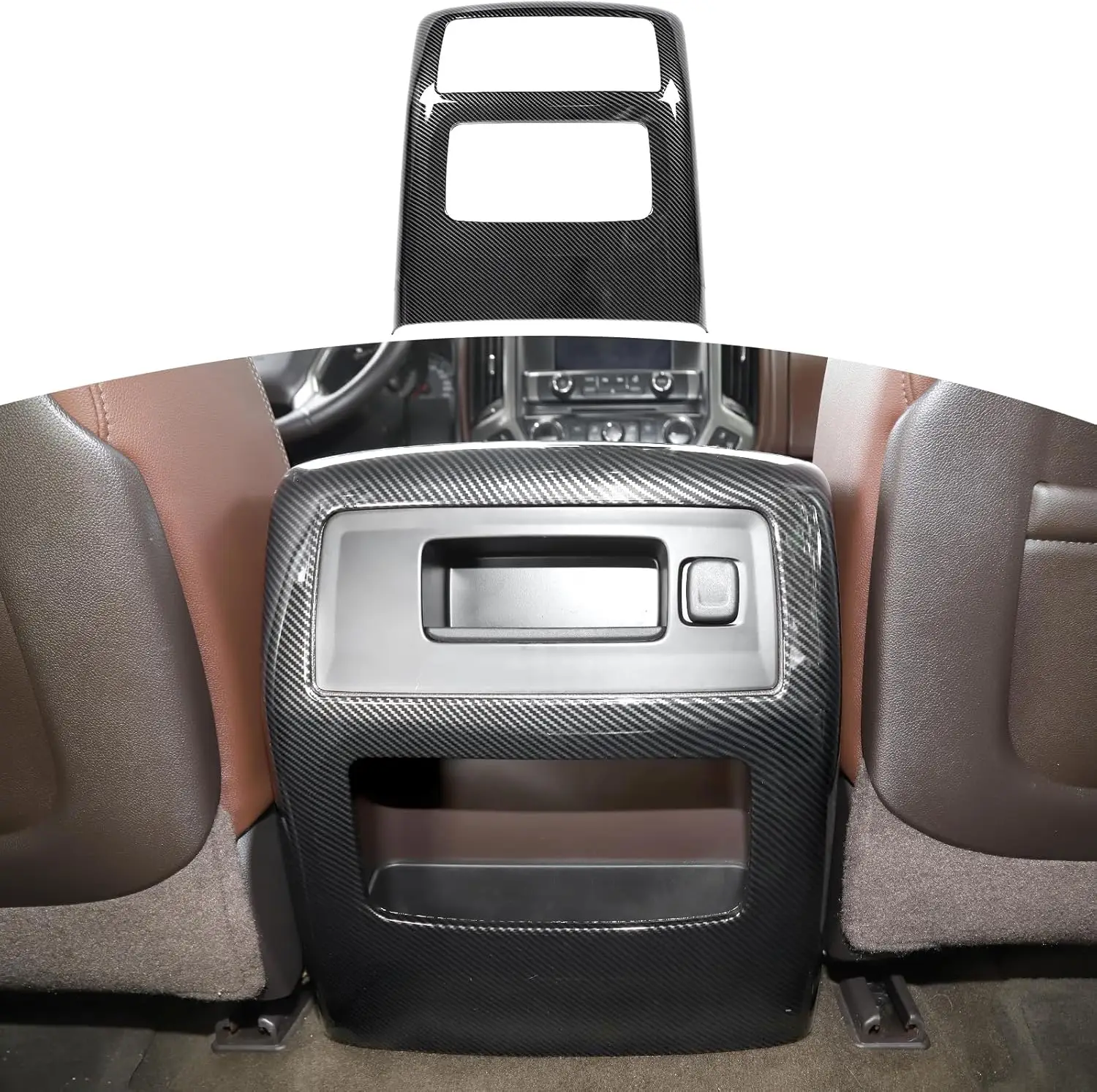 Grain Rear AC Air Vent Panel Trim Cover for Chevy Silverado Suburban Tahoe GMC Sierra Yukon 2014-2017 Interior Accessories
Grain Rear AC Air Vent Panel Trim Cover for Chevy Silverado Suburban Tahoe GMC Sierra Yukon 2014-2017 Interior Accessories