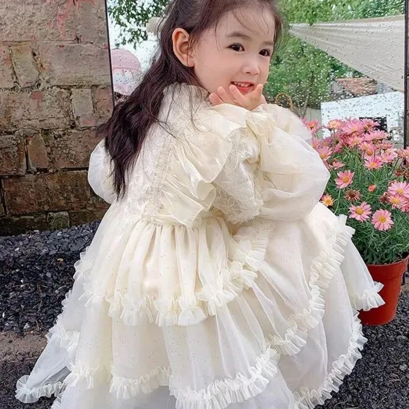Girl Princess Dress Mesh Lolita New Spring and Autumn Dress Little Girl Birthday Dress Children's Baby Girl Dress
Girl Princess Dress Mesh Lolita New Spring and Autumn Dress Little Girl Birthday Dress Children's Baby Girl Dress