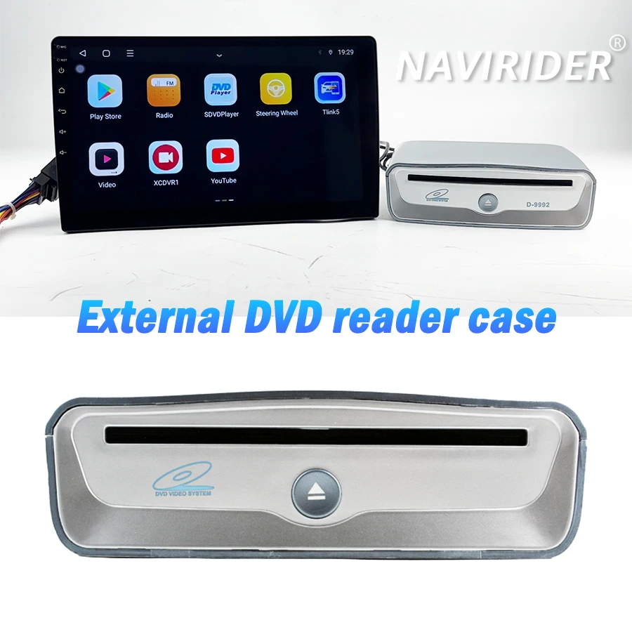 For Android Head Unit Auto Multimedia Player USB External Car DVD CD Drive Box Plug And Play Touch Control HD Video Music Reader
For Android Head Unit Auto Multimedia Player USB External Car DVD CD Drive Box Plug And Play Touch Control HD Video Music Reader