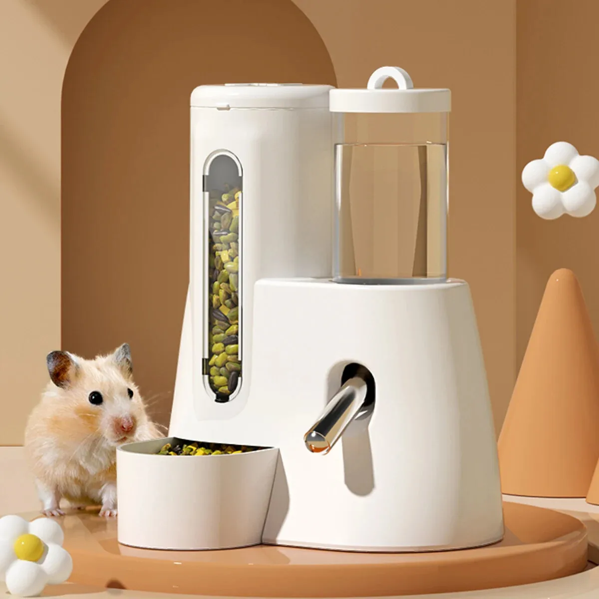 Hamster Water Feeder Small Animal Automatic Dispenser Drinking Water Bottle Bowls Dish with Food Container for Guinea Pig Rat
Hamster Water Feeder Small Animal Automatic Dispenser Drinking Water Bottle Bowls Dish with Food Container for Guinea Pig Rat