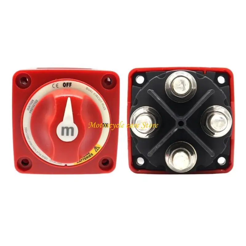 U75F 2/3/4 Position M-Series Switch Cut Single Dual On/Off Marine12-48V 300A Switch
U75F 2/3/4 Position M-Series Switch Cut Single Dual On/Off Marine12-48V 300A Switch