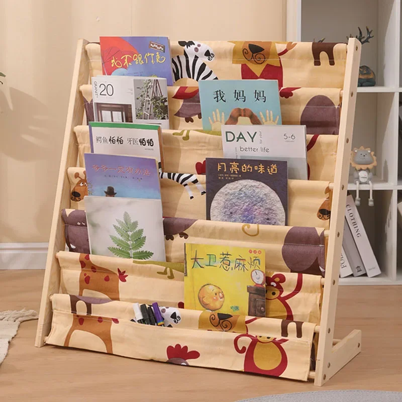 Solid Wood Children Bookshelf Multi-Layer Floor Standing Movable Storage Bookshelf For Home Study Living Room Bedroom Supplies
Solid Wood Children Bookshelf Multi-Layer Floor Standing Movable Storage Bookshelf For Home Study Living Room Bedroom Supplies