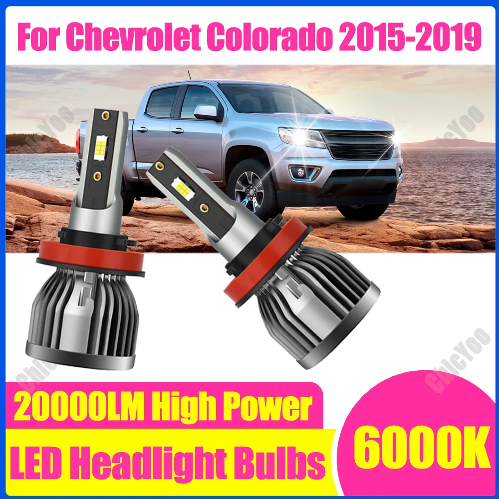 2PCS H11 H8 H9 Car LED Headlight Bulbs Canbus No error High Power Super Bright 6000K White 12V For Chevrolet Colorado 2015-2019
2PCS H11 H8 H9 Car LED Headlight Bulbs Canbus No error High Power Super Bright 6000K White 12V For Chevrolet Colorado 2015-2019