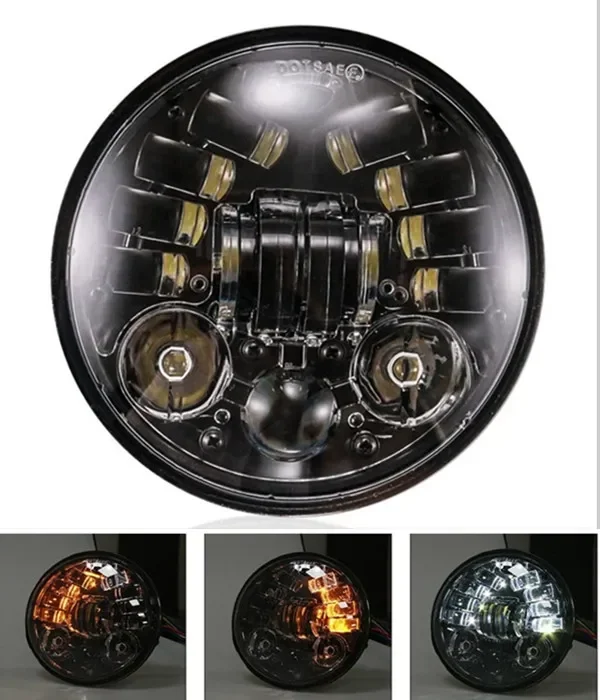 5.75" LED Motocycle Truck Auto Headlight For Honda Kawasaki Suzuki Harley Touring Ultra Classic Electra Street Glide Custom
5.75" LED Motocycle Truck Auto Headlight For Honda Kawasaki Suzuki Harley Touring Ultra Classic Electra Street Glide Custom