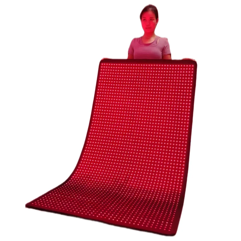 More Powerful Red Light Therapy Mat 5050SMD Triple Chips 660nm 850nm for Full Body Pain Relief LED Blanket
More Powerful Red Light Therapy Mat 5050SMD Triple Chips 660nm 850nm for Full Body Pain Relief LED Blanket
