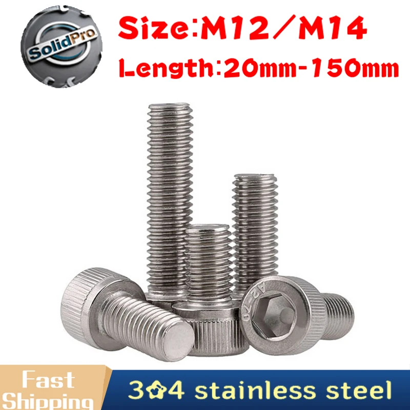 M12/M14 304SUS винты с головкой под торцевой ключ, шестигранные болты с полной резьбой для ЧПУ/авто/электроники, высокопрочные коррозионностойкие крепежные детали
M12/M14 304SUS винты с головкой под торцевой ключ, шестигранные болты с полной резьбой для ЧПУ/авто/электроники, высокопрочные коррозионностойкие крепежные детали