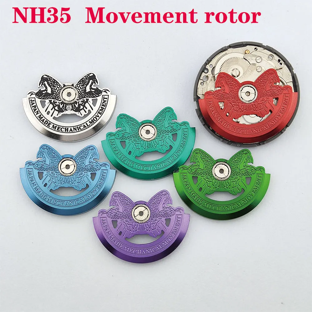 The NH35 two-headed Snake Automatic motion enhancement rotor is suitable for the NH series of sports, sports spare parts
The NH35 two-headed Snake Automatic motion enhancement rotor is suitable for the NH series of sports, sports spare parts