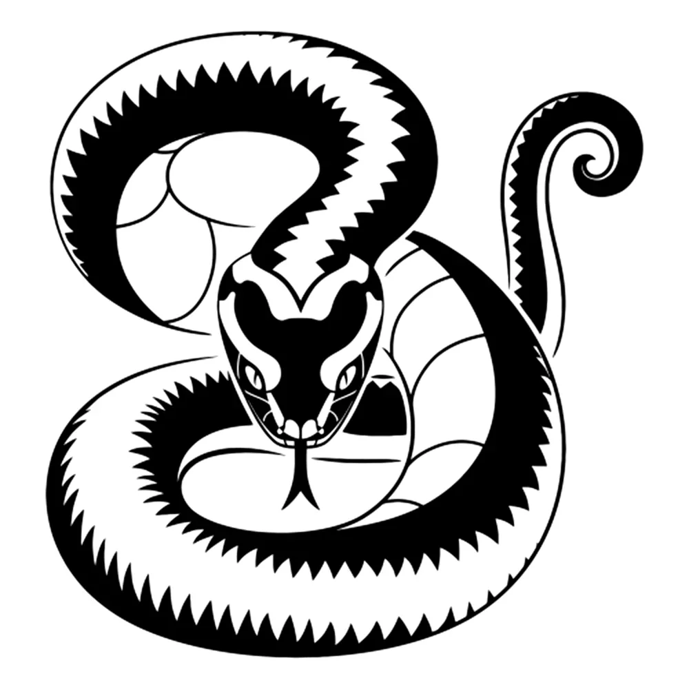 Creativity Viper Modeling Personality Car Stickers PVC Outdoor Auto Sunscreen Waterproof Cover Scratches Terror Decals
Creativity Viper Modeling Personality Car Stickers PVC Outdoor Auto Sunscreen Waterproof Cover Scratches Terror Decals