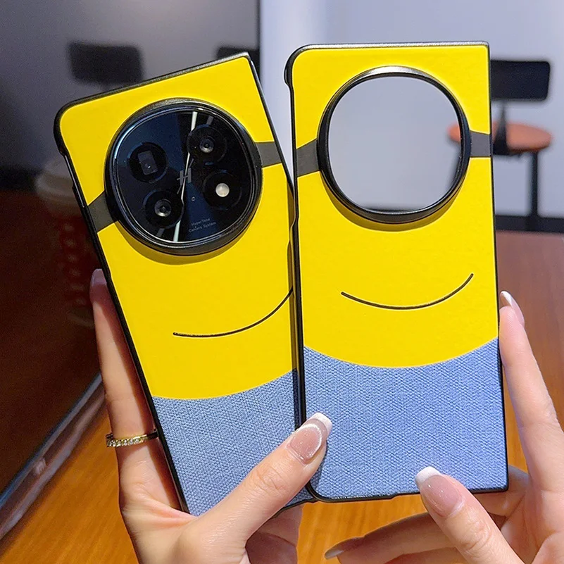 Тканевый великоглазый чехол для телефона Minion для OPPO Find N5, защитный чехол для камеры
Тканевый великоглазый чехол для телефона Minion для OPPO Find N5, защитный чехол для камеры