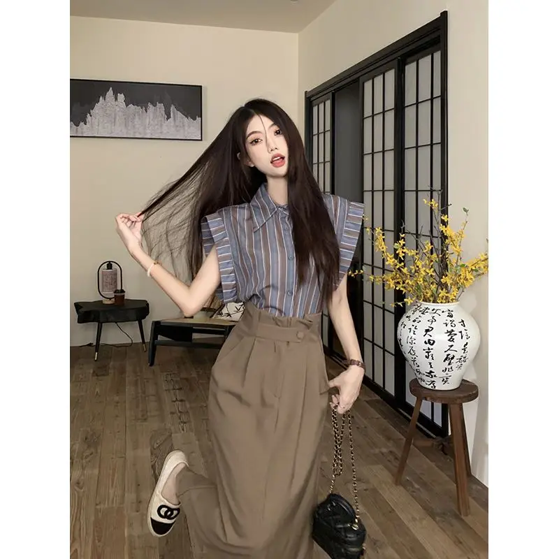 2024 Elegant Knitted Dresses for Women O-neck Sleeveless Lace Up Female Commuting Dress Summer Lady Beach Robe New YC261
2024 Elegant Knitted Dresses for Women O-neck Sleeveless Lace Up Female Commuting Dress Summer Lady Beach Robe New YC261