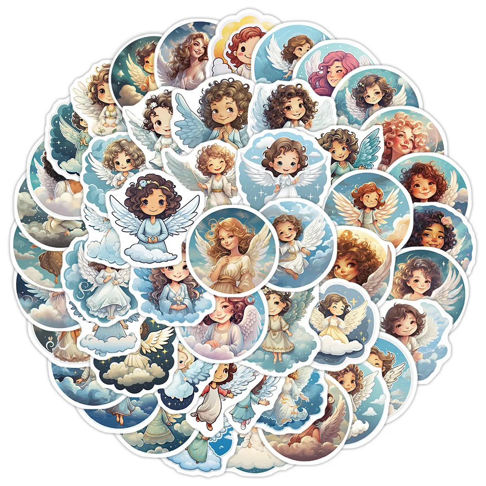 50 cute angel series graffiti stickers cross-border stationery stickers cups computer waterproof decorative stickers wholesale
50 cute angel series graffiti stickers cross-border stationery stickers cups computer waterproof decorative stickers wholesale