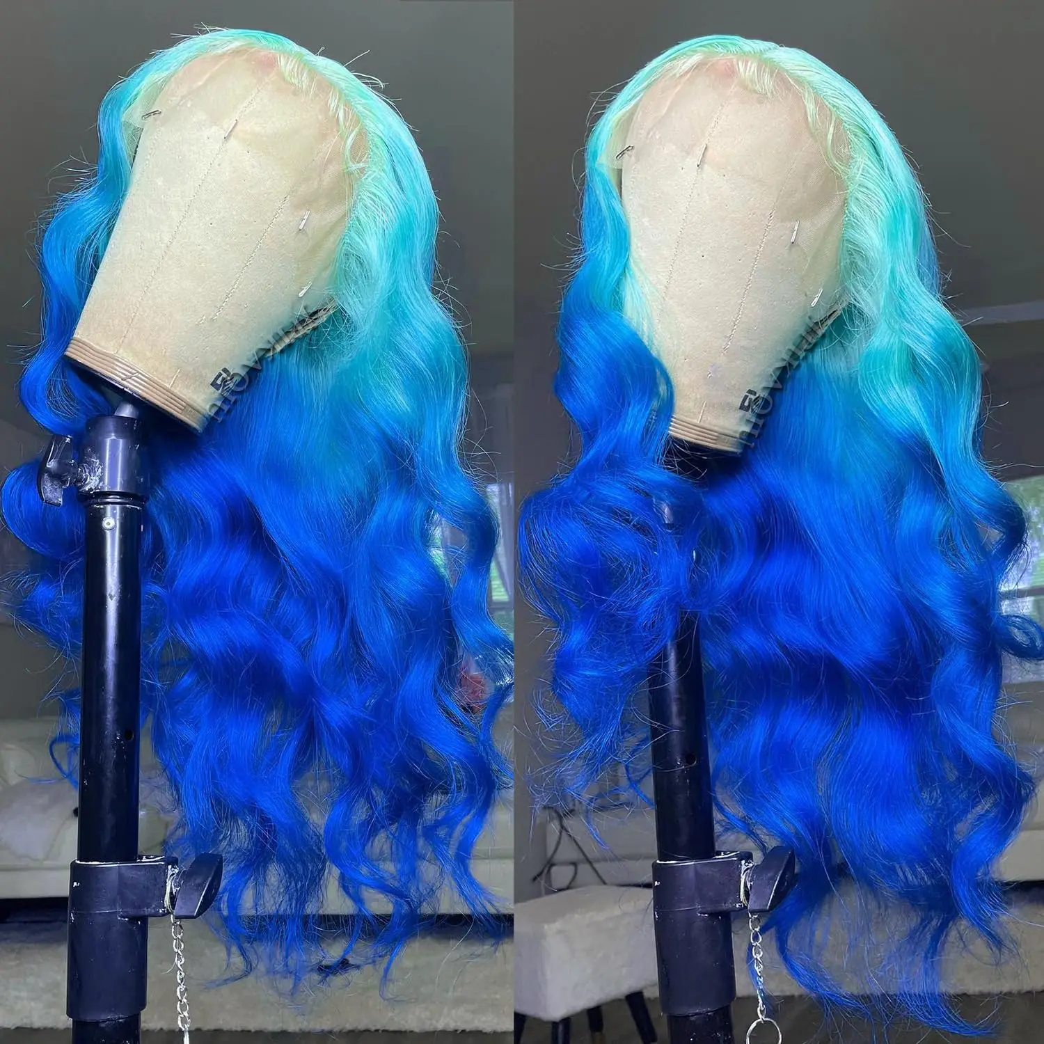 ZXBMALWIGS Ombre Синий 13x4 Синтетические Волосы Бесклеевые Парики Фронта Шнурка Для Женщин Свободные Волны Объемные Волны Парик Фронта Шнурка Ежедневное Волокно
ZXBMALWIGS Ombre Синий 13x4 Синтетические Волосы Бесклеевые Парики Фронта Шнурка Для Женщин Свободные Волны Объемные Волны Парик Фронта Шнурка Ежедневное Волокно