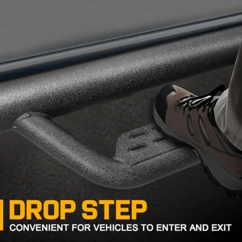 Brand NewRunning Boards Compatible with 2007-2018 Chevy 1500 Regular/Standard/Single Cab 4 inch Carbon Steel Drop D
Brand NewRunning Boards Compatible with 2007-2018 Chevy 1500 Regular/Standard/Single Cab 4 inch Carbon Steel Drop D