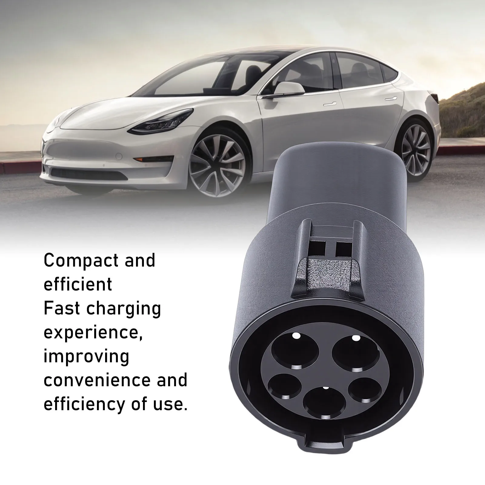 J1772 to NACS Charging Adapter 80A Replacement for Model 3 Y X S Efficient J1772 Electric Vehicle Adapter
J1772 to NACS Charging Adapter 80A Replacement for Model 3 Y X S Efficient J1772 Electric Vehicle Adapter