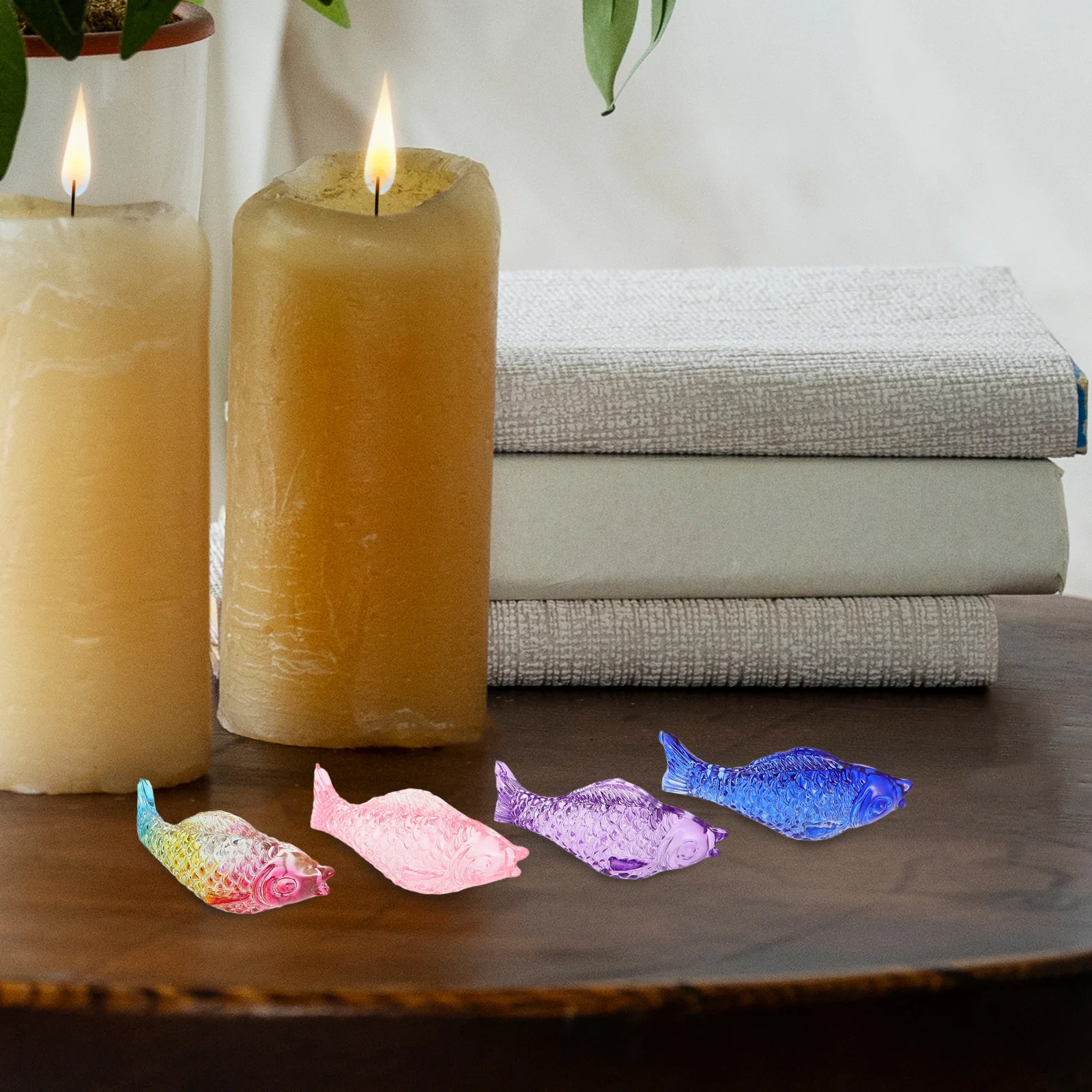 4Pcs Glass Fish Decorations Exquisite Small Fish Statues for Home Restaurant Kids Party Aquarium Accessory Tabletop
4Pcs Glass Fish Decorations Exquisite Small Fish Statues for Home Restaurant Kids Party Aquarium Accessory Tabletop