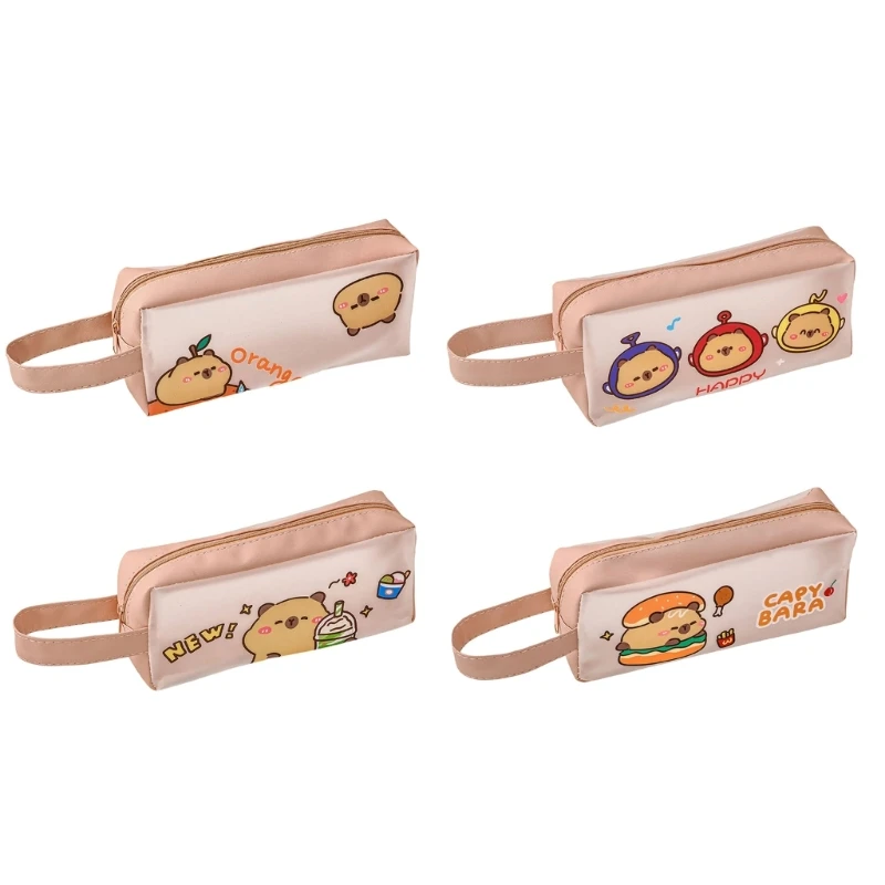 High Capacity Pencil Case with Handle Water Resistant PU Pen Pouches See Through Pencil Case Travel Makeup Storage Bag
High Capacity Pencil Case with Handle Water Resistant PU Pen Pouches See Through Pencil Case Travel Makeup Storage Bag