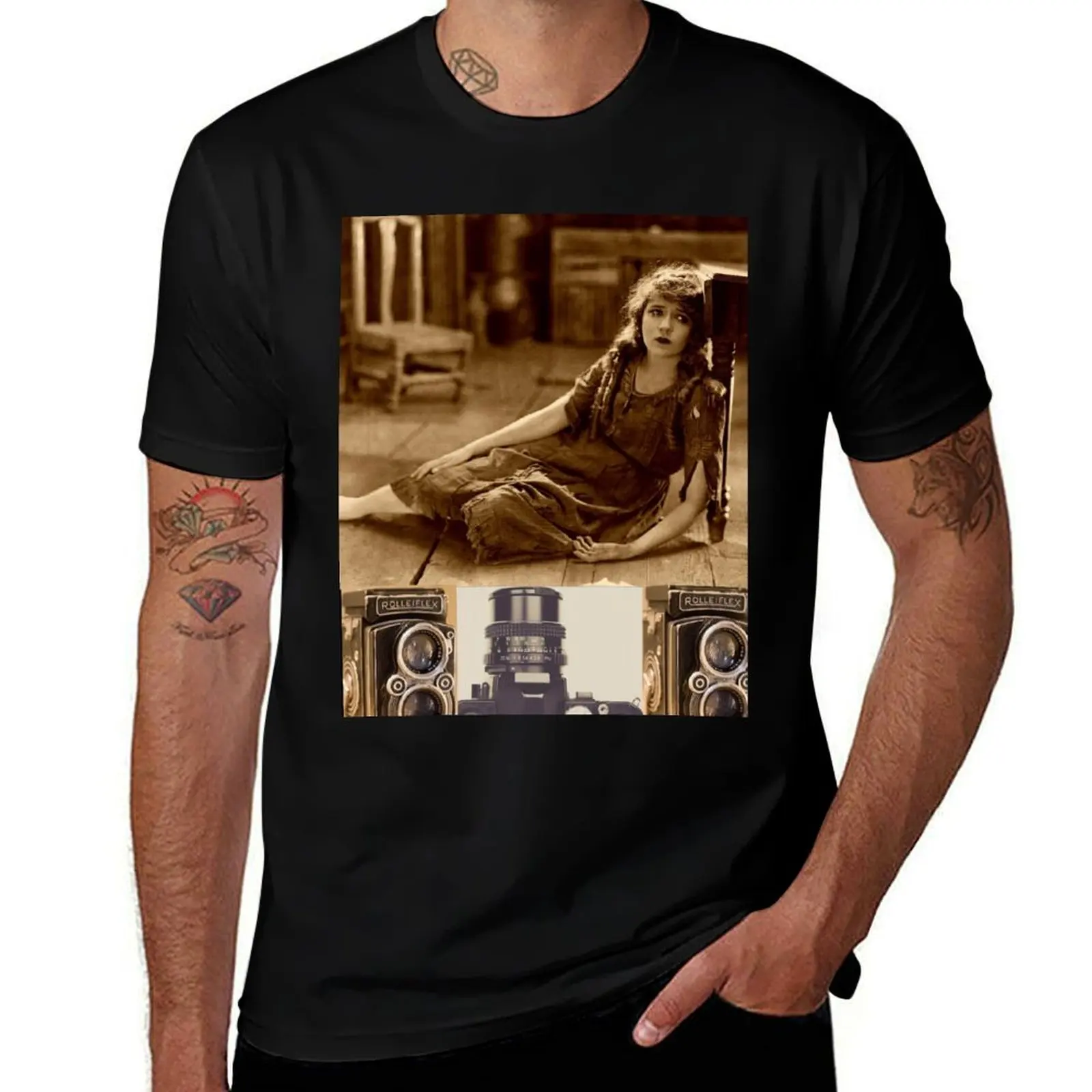 Футболка Mary Pickford-Sad Silent Film, топы больших размеров, винтажная футболка с рисунком, простые черные футболки для мужчин
Футболка Mary Pickford-Sad Silent Film, топы больших размеров, винтажная футболка с рисунком, простые черные футболки для мужчин