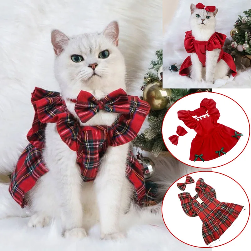 Christmas Pet Dresses for Dog Comfortable Cat Dog Skirts Plush Sweet Pet Puppy Skirts Skin Friendly Dog Dresses Pet Accessories
Christmas Pet Dresses for Dog Comfortable Cat Dog Skirts Plush Sweet Pet Puppy Skirts Skin Friendly Dog Dresses Pet Accessories