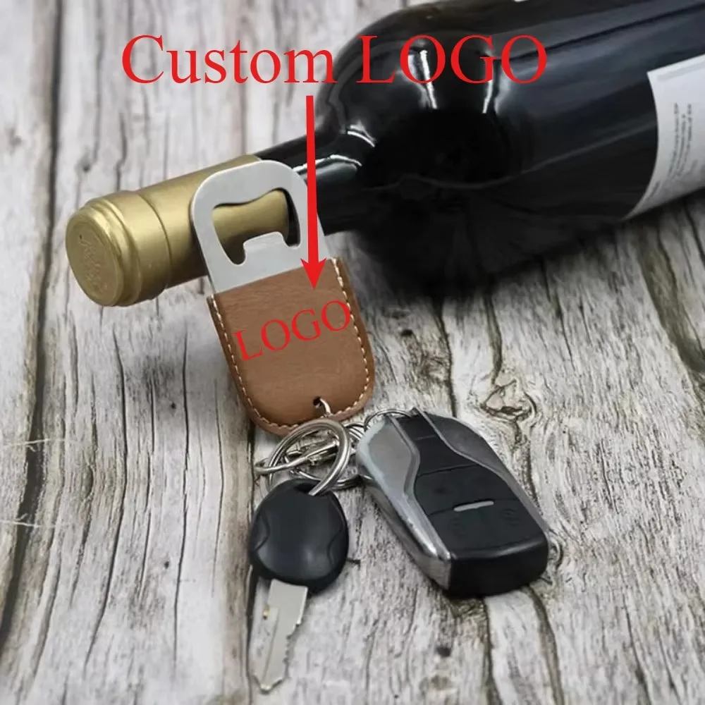 Metal Custom Logo Name Bottle Opener Leather Keychain Individualization Originality Keyring Car Key Chain Ring Laser Gift
Metal Custom Logo Name Bottle Opener Leather Keychain Individualization Originality Keyring Car Key Chain Ring Laser Gift