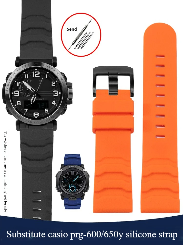 Suitable for Mountaineering Series PRG-600/650Y 5571 PRW-6600Y GA2000 Rubber Strap
Suitable for Mountaineering Series PRG-600/650Y 5571 PRW-6600Y GA2000 Rubber Strap