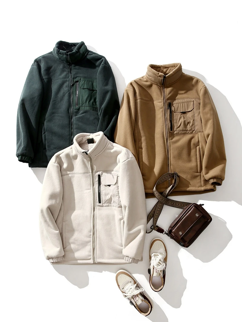 Мужская утепленная флисовая куртка с воротником-стойкой, на молнии, с длинными рукавами, теплая и уютная, из полиэфирного волокна, B002, модная модель
Мужская утепленная флисовая куртка с воротником-стойкой, на молнии, с длинными рукавами, теплая и уютная, из полиэфирного волокна, B002, модная модель