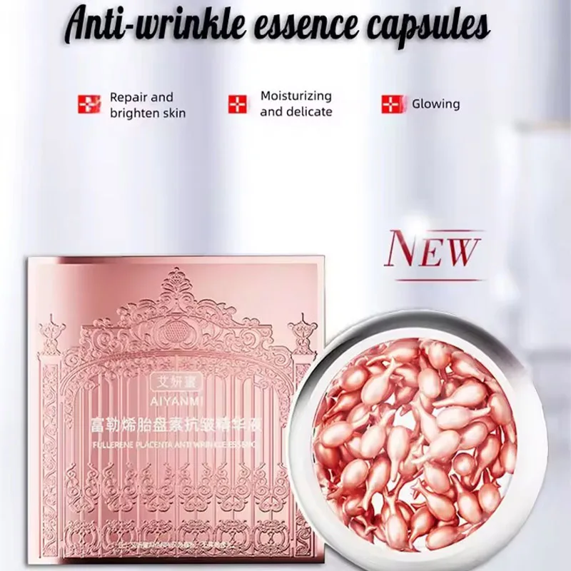 Anti-wrinkle Whitening Essence Capsules Hyaluronic Acid For Face Skin care Moisturizing Fade Fine lines Firming Facial Serum
Anti-wrinkle Whitening Essence Capsules Hyaluronic Acid For Face Skin care Moisturizing Fade Fine lines Firming Facial Serum