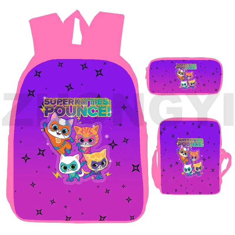 Cartoon Printing SuperKitties Kawaii Backpack for Teenager Girls Cat Anime Schoolbags Kids Cartoon Bookbag Travel Bags for Women
Cartoon Printing SuperKitties Kawaii Backpack for Teenager Girls Cat Anime Schoolbags Kids Cartoon Bookbag Travel Bags for Women