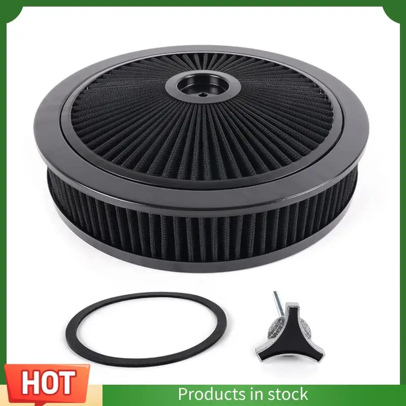 AU63-Universal Car 14X3 Air Filter Circle High Flow Air Cleaner Washable 5-1/8 Thread Connection Car Modified Parts
AU63-Universal Car 14X3 Air Filter Circle High Flow Air Cleaner Washable 5-1/8 Thread Connection Car Modified Parts