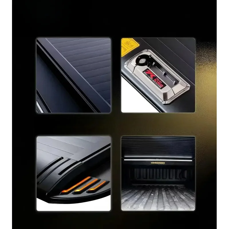 High Quality Aluminum Manual Roller Shutter Tonneau Cover For GWM Cannon Alpha POER
High Quality Aluminum Manual Roller Shutter Tonneau Cover For GWM Cannon Alpha POER