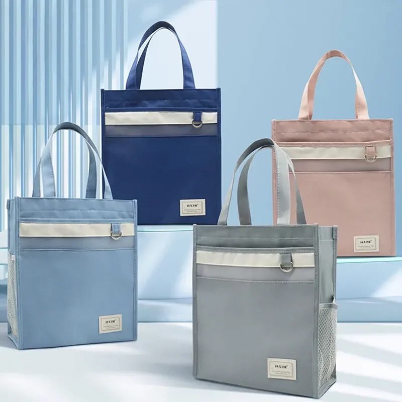 Student Portable Book Bags Document Bag Handbag Office Classes Work Large Capacity Waterproof Zipper Mesh Stationery Storage Bag
Student Portable Book Bags Document Bag Handbag Office Classes Work Large Capacity Waterproof Zipper Mesh Stationery Storage Bag