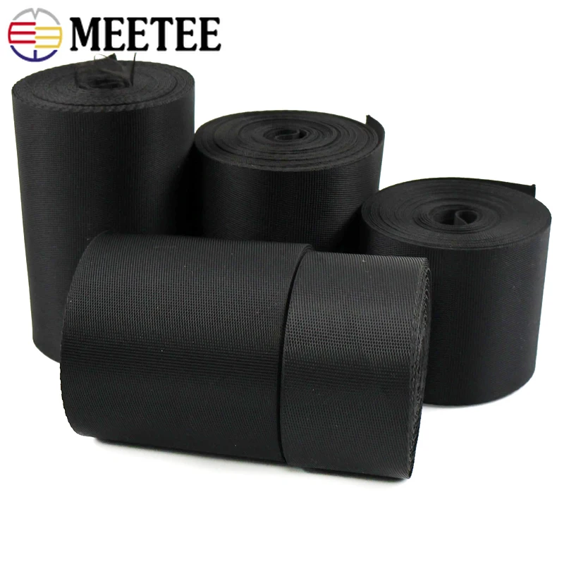 5M 10-100mm Nylon Webbing Straps Black Ribbon Band Belt Sling Shoulder Bag Strap Dog Collar Bias Binding Tape Sewing Accessories
5M 10-100mm Nylon Webbing Straps Black Ribbon Band Belt Sling Shoulder Bag Strap Dog Collar Bias Binding Tape Sewing Accessories